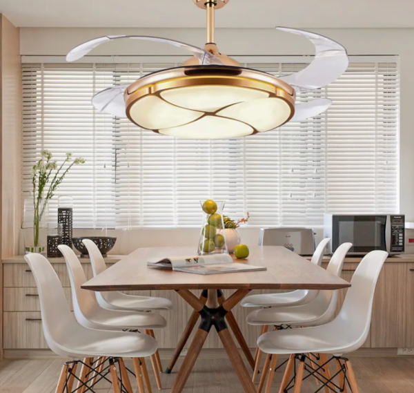 Finishing Touch  Chandelier Ceiling Fan - Image 2