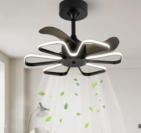 Flight Crystal Chandelier Ceiling Fan