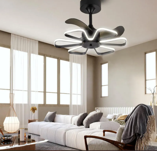 Flight Crystal Chandelier Ceiling Fan - Image 2