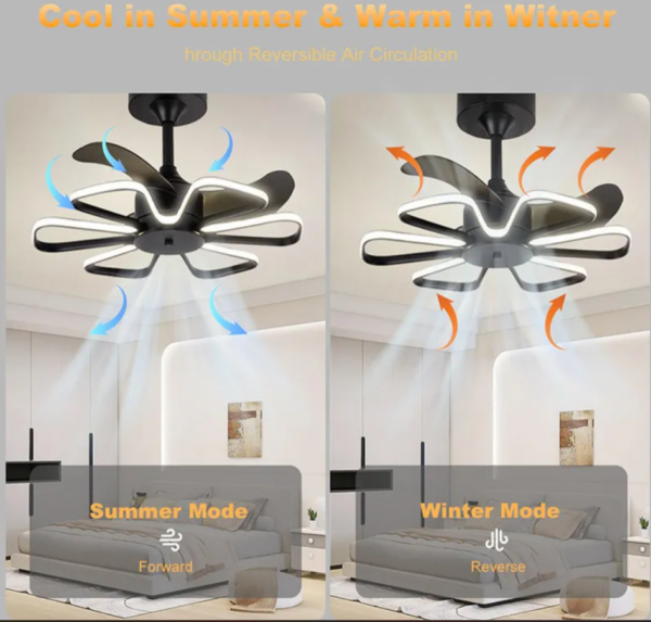 Flight Crystal Chandelier Ceiling Fan - Image 6