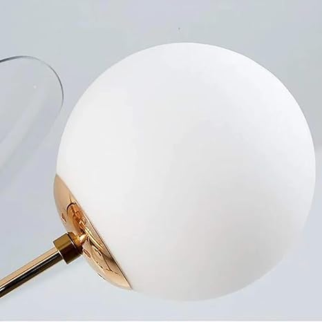 Milky Way 12 Light Frosted Glass Fan - Image 3