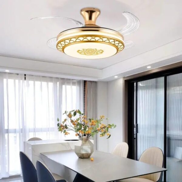 Classic Design 42" Chandelier Fan - Image 2