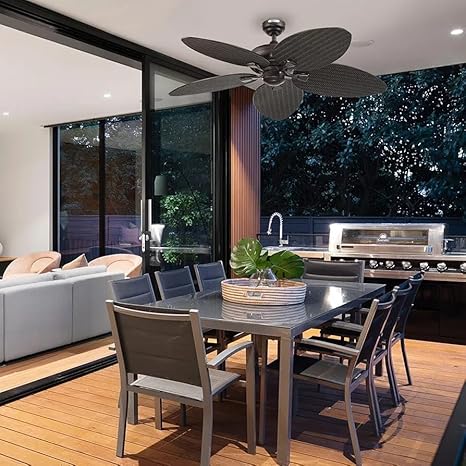 Golem Black Body 5 ABS Fan Blade 52 Inch Ceiling Fan - Image 7