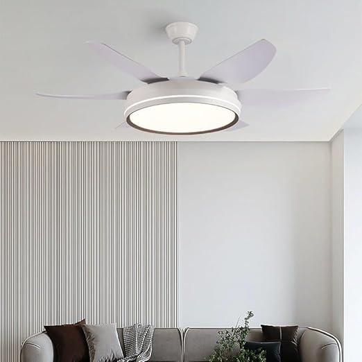 ABS Blades 52 Inch BLDC Ceiling Fan White Body LED Tricolour Light - Image 5